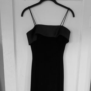 Black Velvet Dress